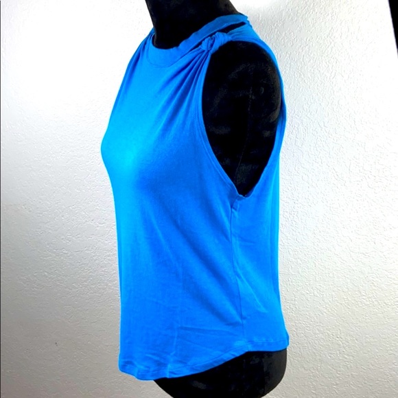 [ FREE PEOPLE ] Open Collar Cotton Tank Top - Picture 4 of 6